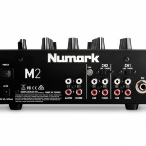 Numark M2- Professional Two-Channel Scratch Mixer with 3-band EQ per Channel