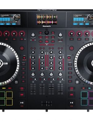 NUMARK  NS7III 4-Channel Motorized DJ Controller & Mixer w/Screens
