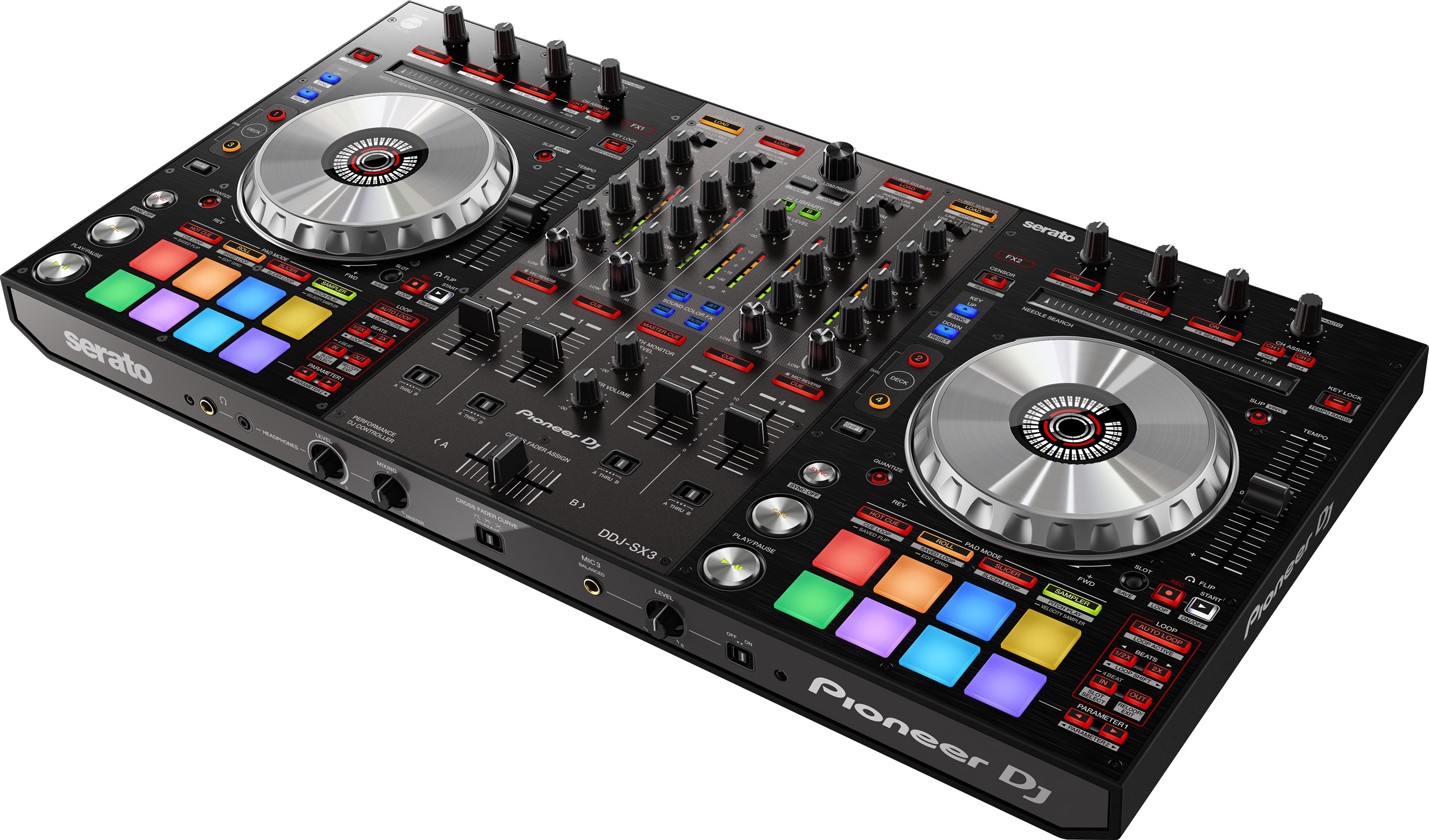 PIONEER Dj  DDJ-SX3 Share 4-channel DJ controller for Serato DJ Prop