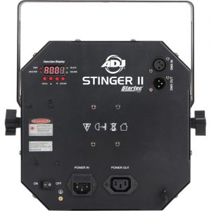 American DJ Stinger II – 3 FX-In-1 – Moonflower, Strobe, and Laser Effect with UV