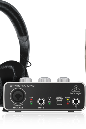Behringer U-Phoria Studio Recording Bundle