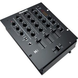 Numark M4 – Three-Channel DJ Mixer with 3-Band EQ
