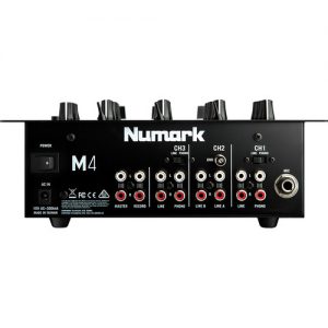 Numark M4 – Three-Channel DJ Mixer with 3-Band EQ