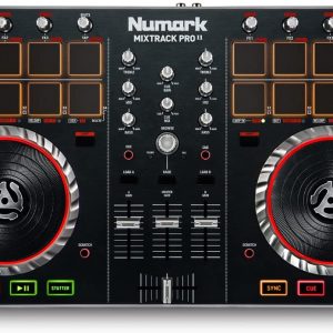 Numark Mixtrack Pro II USB DJ Controller with Integrated Audio Interface and Trigger Pads