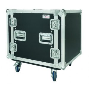 Proel CR410BLKMW 10-Unit Road Ready Rack Case