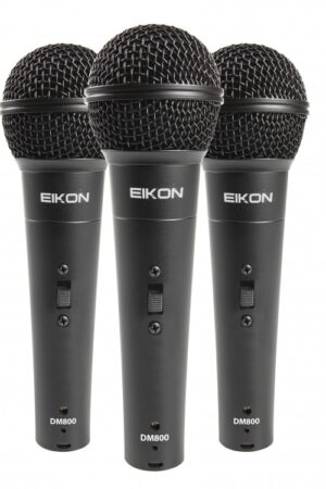 Proel DM800 Microphone Kit – Three Dm-800 Microphones