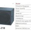 Sound Prince SP-218 Double Sub-woofer Speaker – Pair