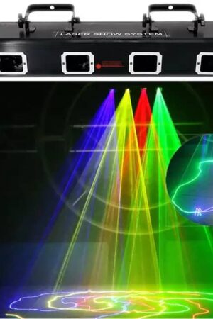 4 Head Lens Disco DJ Party Light LED Wash Spot Moving Head Beam Light For Event