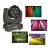 6pcs 4in1rgbw With Laser Bee Eye Moving Head