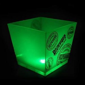 Rechargeable Light Up Glowing LED Wine And Ice Bucket.