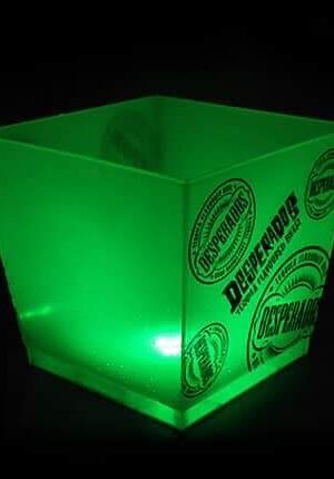 Rechargeable Light Up Glowing LED Wine And Ice Bucket.