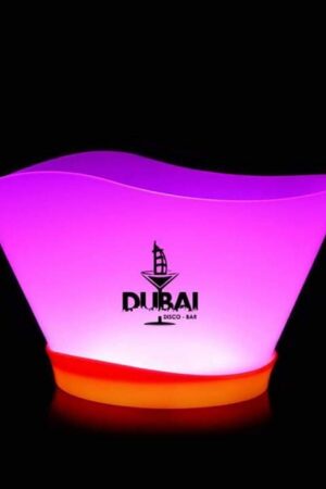 Rechargeable Light Up Glowing LED Wine And Ice Bucket