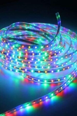 LED Strip Light, 50M LED Rope Lights, Flexible, 60 LEDs/M, Waterproof, RGB Color Rope Light