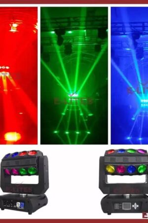 Generic Spider Stage 16*8W RGBW Beam Phantom LED Moving Head Light