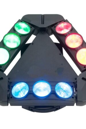 Generic Professional LED Moving Head Spider 9 Eyes Pixel 9X10W 4 IN1 LED light