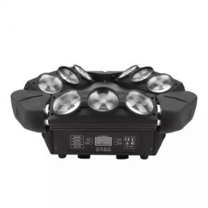 Generic Professional LED Moving Head Spider 9 Eyes Pixel 9X10W 4 IN1 LED light