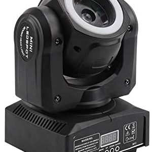 Mini RGBW 4in1 LED 60W Moving Head DMX Beam Light with LED strip For Professional KTV DJ Disco Bar Night Club