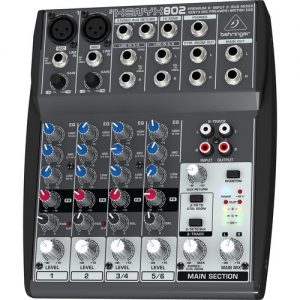Behringer XENYX 802 8-Channel Compact Audio Mixer