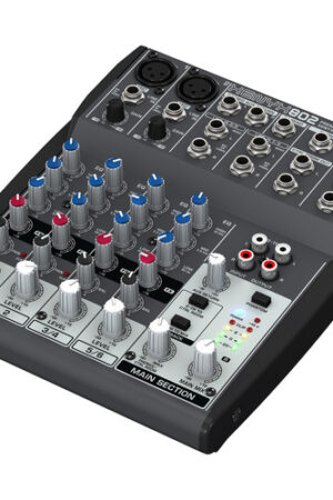 Behringer XENYX 802 8-Channel Compact Audio Mixer