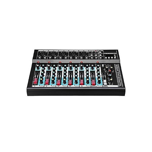 7 Channel Bluetooth Line Live Mixing Studio Audio Sound Mixer Console Usb Mace Promotions