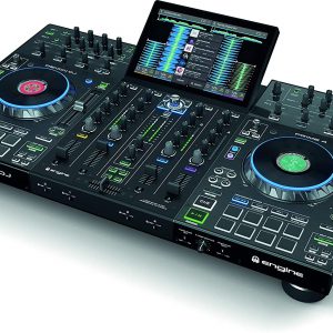 Denon DJ PRIME 4 | 4 Deck Standalone Smart DJ Console / Serato DJ Controller with Built In 4 Channel Digital Mixer and 10-Inch Touchscreen
