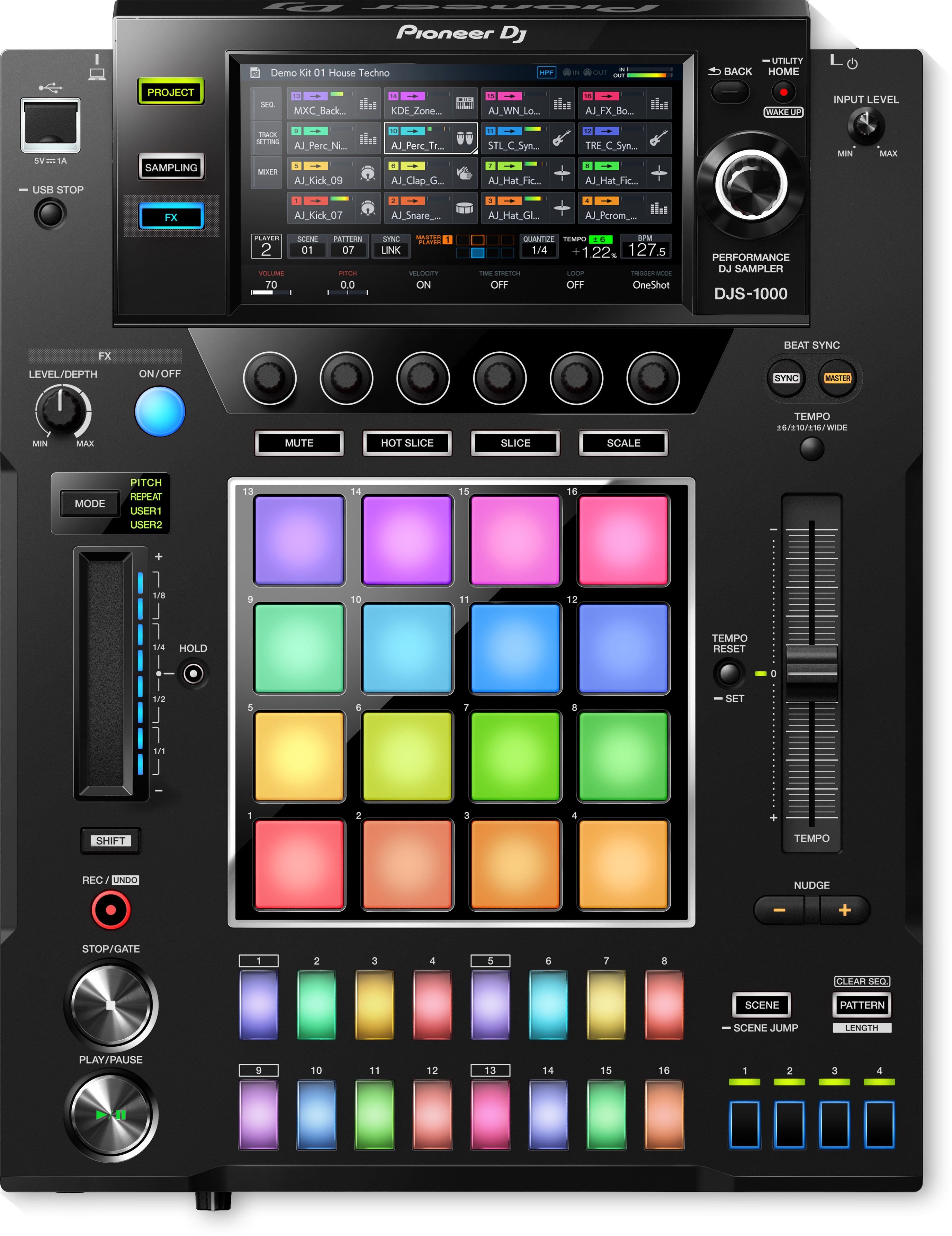 Pioneer DJ DJS-1000 16 track dynamic DJ sampler