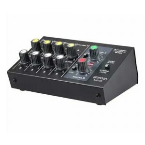 Ultra-compact Mixing Console Low Noise 8 Channels Metal Mono Stereo Audio Sound Mixer