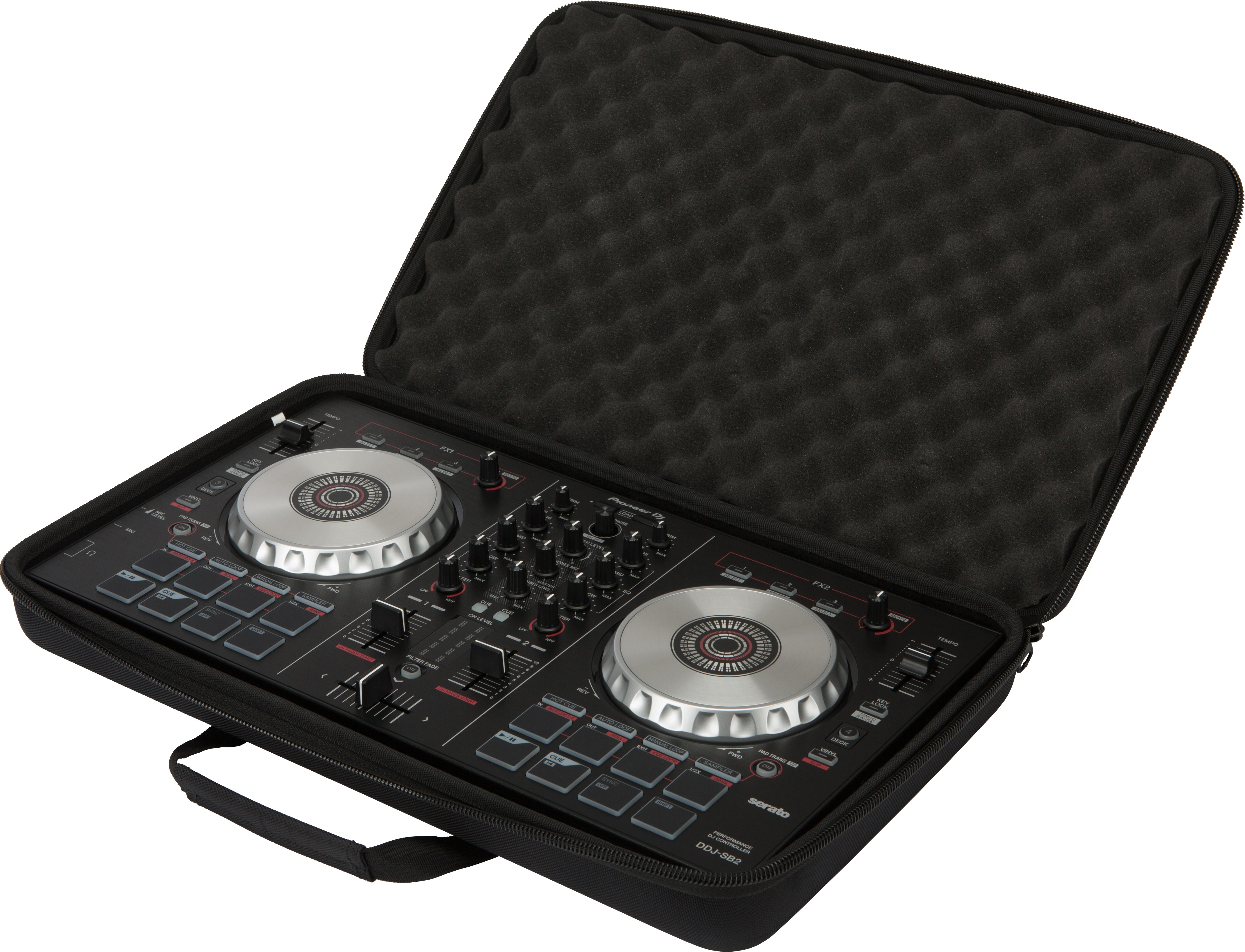 PIONEER Dj  DDJ-SB3 Share 2-channel DJ controller for Serato DJ Lite (black) with DJC-B Controller Bag