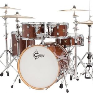 Gretsch Catalina Maple 5-Piece Rock Shell Pack, Walnut Glaze