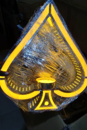 Ace of spade LED Custom Logo Presenter Bottle(led champagne carrier)