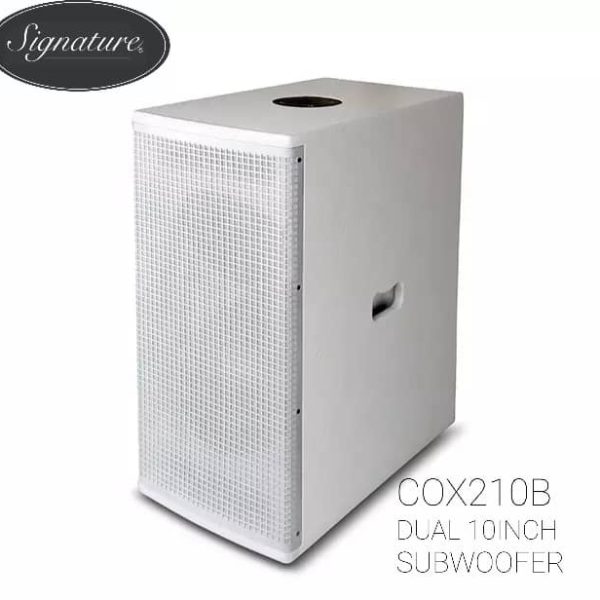 Signature COX210S  dual 10inch Professional subwoofer(pair)