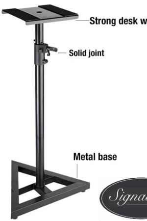 Signature  Studio Monitor Speaker Stands (pair) -Black