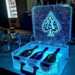 Ace of spade BOTTLE PRESENTER  CASE