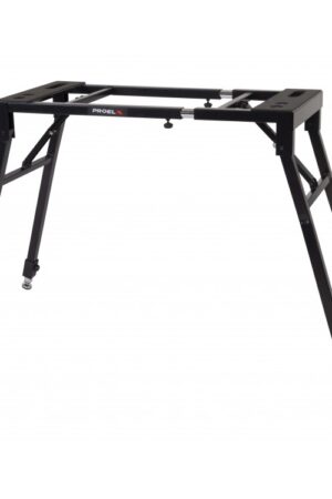 PROEL EL270 Universal folding width/height adjustable keyboard stand for digital pianos.