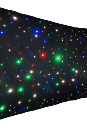 RGBW Led Curtains Background,Fire Retardant LED Star Cloth Backdrop