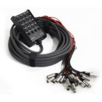 PROEL EBN1604 Audio stage box - 20 Channels Audio Link Snake Cable with Stage Box – 30m