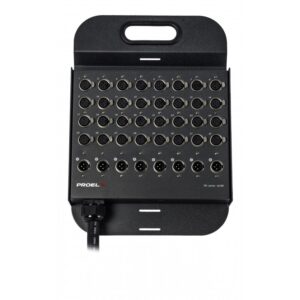 PROEL TN3208 Audio stage box -32+8 Channels Audio Link Snake Cable with Stage Box – 100m