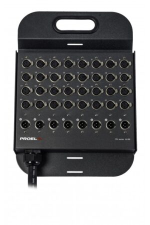 PROEL TN3208 Audio stage box -32+8 Channels Audio Link Snake Cable with Stage Box – 100m