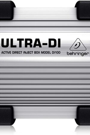 Behringer Ultra-DI DI100 Professional Battery/Phantom Powered DI-Box