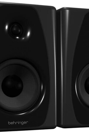 Behringer Studio 50USB 150W Bi-Amped Reference Studio Monitor Speakers with USB Input, High-Resolution, Pair
