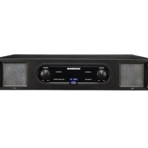 Samson SX1800 – 2-Channel Rack-Mount Power Amplifier (400W at 8 Ohm Stereo)