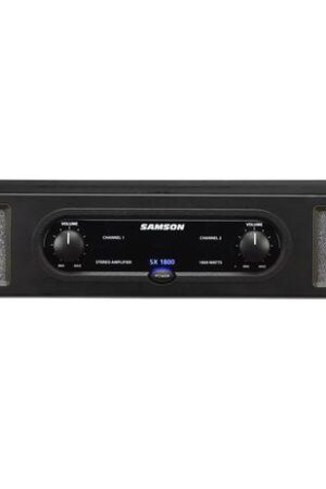 Samson SX1800 - 2-Channel Rack-Mount Power Amplifier (400W at 8 Ohm Stereo)