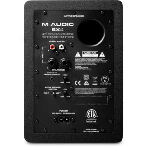 M-Audio BX4 4.5″ 120W Studio Monitors (Pair)