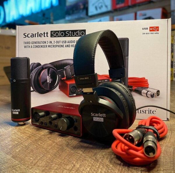 focusrite scarlett studio solo