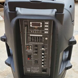 SOUND PRINCE SP-1580 15inch Multifunctional PA Active Speaker System With Bluetooth, Speaker, Two Wireless Microphones & USB/SD Port aww