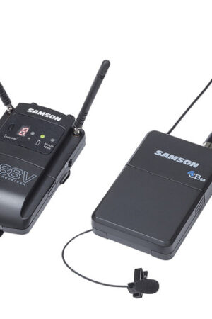 Samson Concert 88 Camera Lavalier Frequency-Agile UHF Camera Wireless System (K: 470 to 494 MHz)