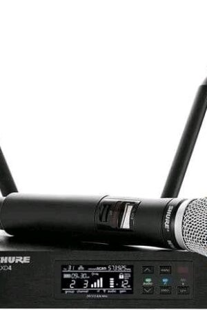 Shure QLXD24/SM58 Digital Wireless Handheld Microphone System with SM58 Capsule