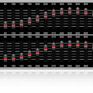 BEHRINGER FBQ3102-Audiophile 31-Band Stereo Graphic Equalizer with FBQ Feedback Detection System