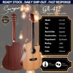 SMIGER GA-412 41 INCH BEGINNER ACOUSTIC GUITAR