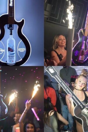 LED Guitar Glorifier Display Baller Express VIP Bottle Presenter